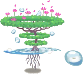 フープツリーの木の画像
