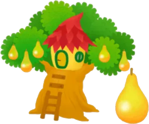 ハチミツの木の画像