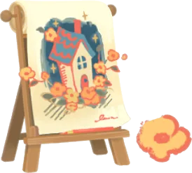 白昼夢のイーゼルの木の画像