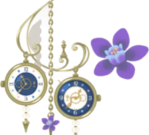 金のチェスクロックの木の画像