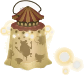カンテラテントの木の画像