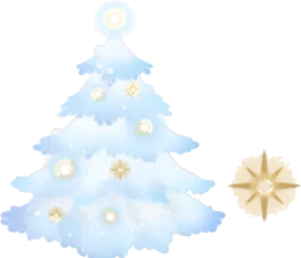 聖なる森のクリスマスの木の画像