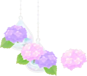 サンルームの紫陽花の木の画像