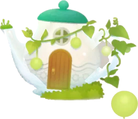 ティーポットハウスの木の画像