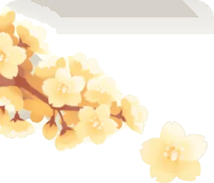 きらめく金桜の木の画像