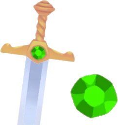 勇者の剣のおもちゃの木の画像