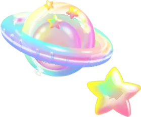 惑星のフローターの木の画像