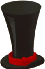 ロングシルクハットの画像