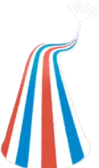ストライプハットAの画像
