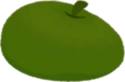 ベレー帽・緑の画像