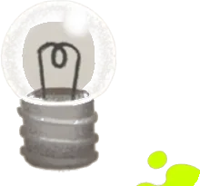 不思議な豆電球の画像