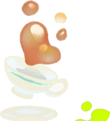 浮遊ティーカップハットの画像