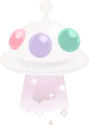 はしゃぐUFOの画像