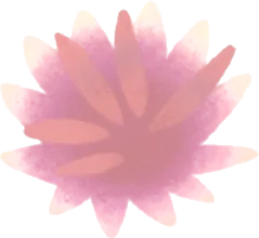 砂丘の小さな草・赤の画像