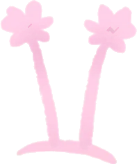 長めの触角・ピンクの画像