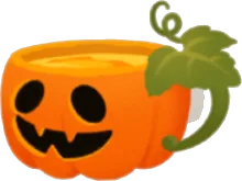 ハロウィン冷製スープの画像
