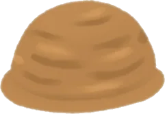 冬の森のくるみ帽の画像