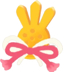 小さなお雛様の平額の画像
