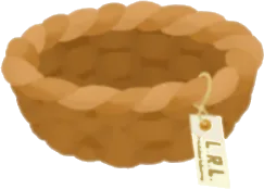 L.R.L.タグ付きかごの画像