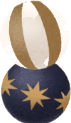 ぐらぐらミニボールの画像