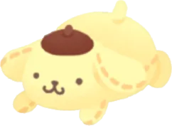 リヴリー頭のせポムポムプリンの画像