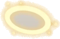 聖なる森の天使のわっかの画像
