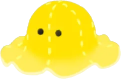 バナナピールハット・黄の画像