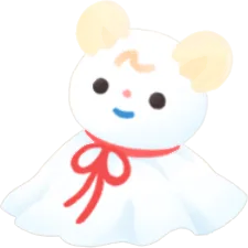 おすわりてるてる坊主の画像