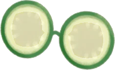 リヴリー用キュウリメガネの画像