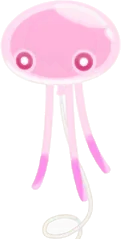 小さなブカポンの風船・ピンクの画像