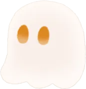 くつろぐゴーストの画像