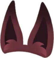 小さなオオカミの耳のカチューシャの画像