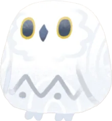 小さな木彫りのフクロウの画像