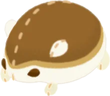 リヴリー用モチハムトイ・茶の画像