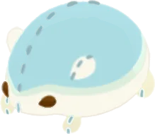 リヴリー用モチハムトイ・水色の画像