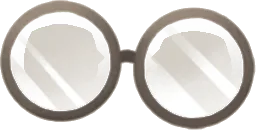 眩いメガネの画像