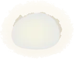 道しるべの白い石の画像