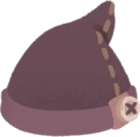 小さいステッチの帽子の画像