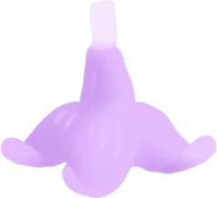 拾ったラベンダーの花の画像