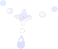 ルミナスチャームアクセ・白の画像
