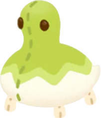 モチガメミニトイ・黄緑の画像