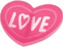 ミニハート・LOVEの画像