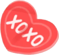 ミニハート・XOXOの画像
