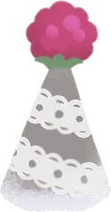リヴクリ三角帽L・KUMAOの画像