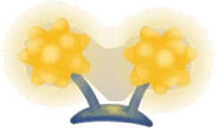 光るこんぺいとうのカチューシャの画像