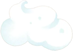 いつの間にか乗っていた小さな泡の画像