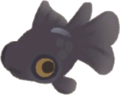 出目金のぷにぷにフィギュアの画像