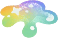 カラフル絵の具の画像