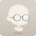 瓶底メガネ