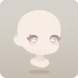 無重力お茶会の少女の瞳